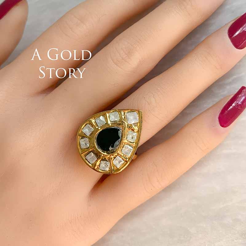 MIRHA RING GREEN
