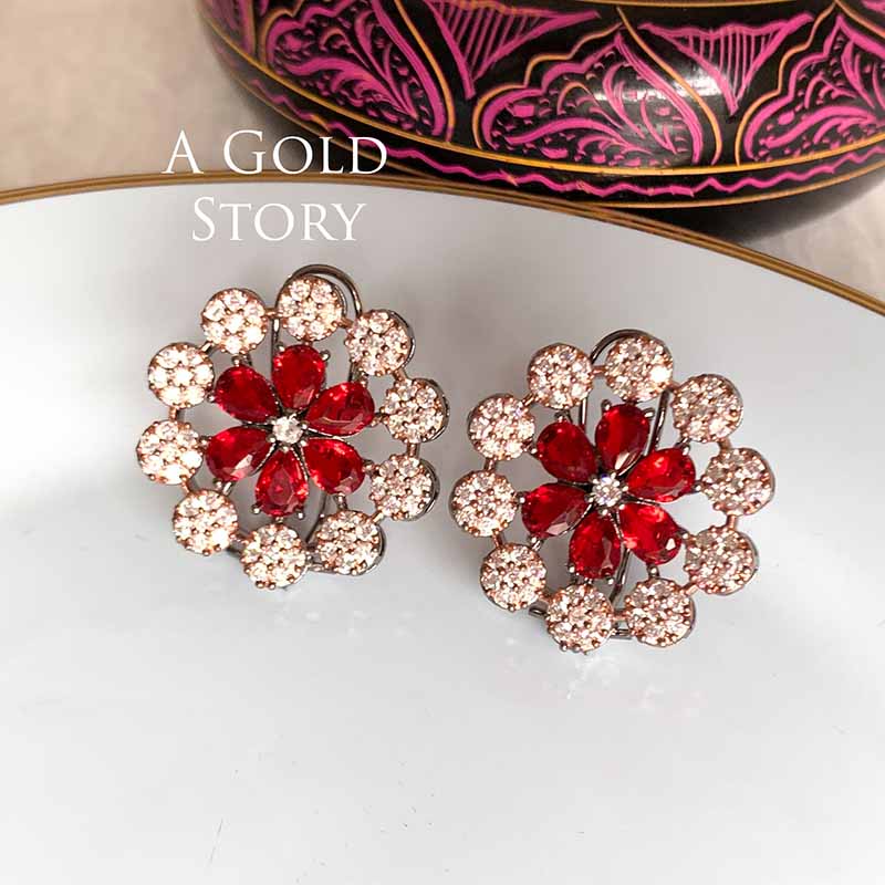 ZUZANNA EARRINGS RED