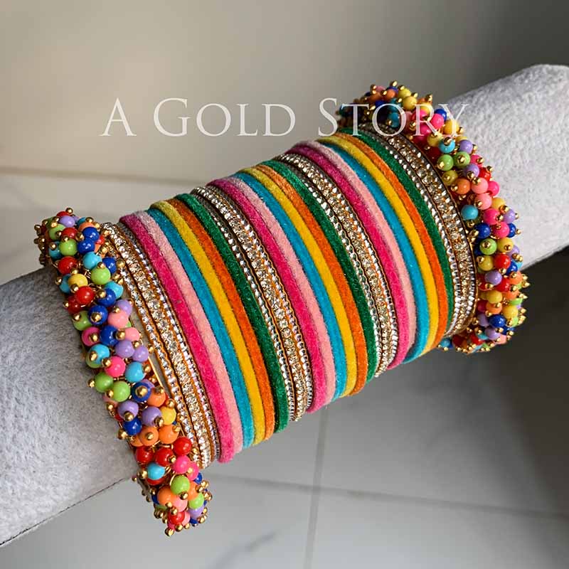 MULTI COLOR BOUQUET BANGLES