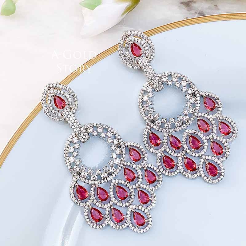 REESE EARRINGS RED