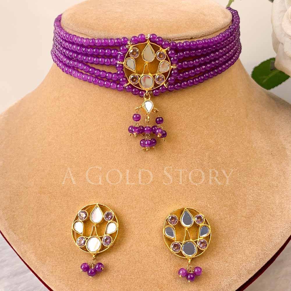 ILBILGE SET PURPLE - A GOLD STORY