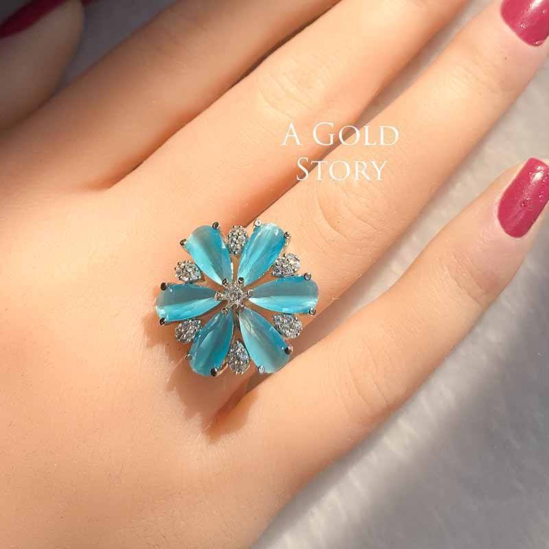 RINKU RING AQUA BLUE