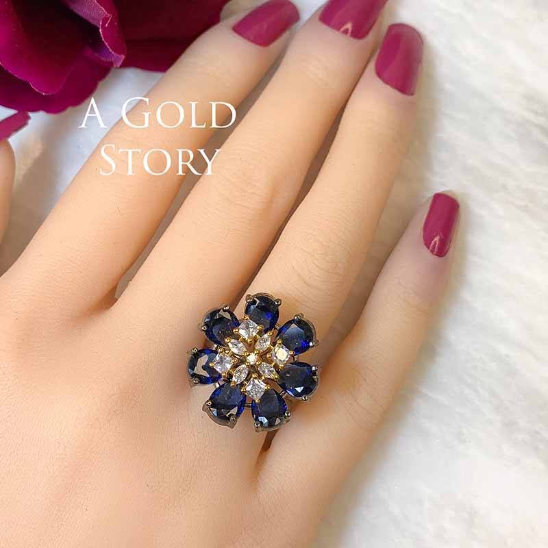 TANVI RING BLUE
