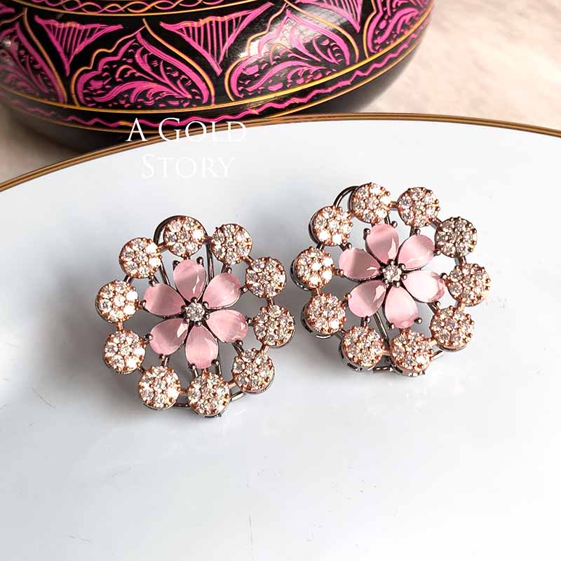 ZUZANNA EARRINGS PINK