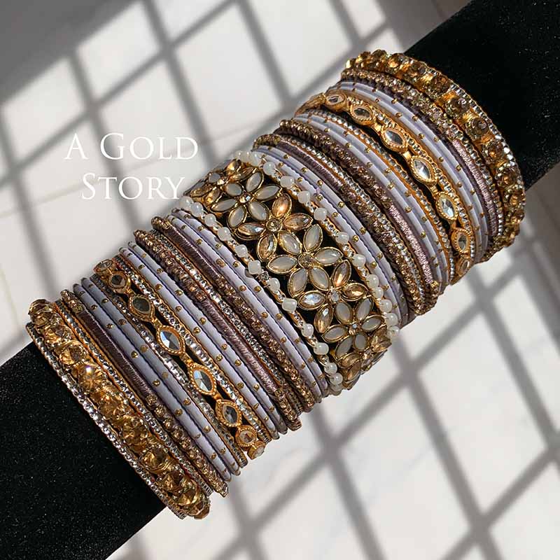 GREY DELIGHT BANGLES SET
