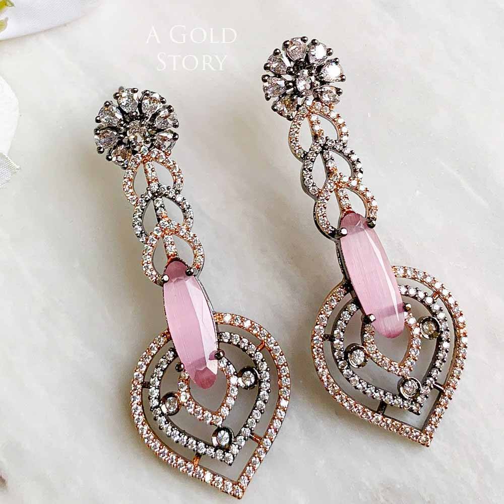 ALLISON EARRINGS PINK