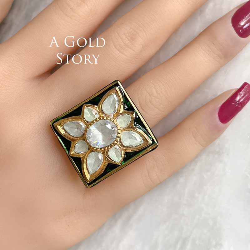 ABEER KUNDAN RING