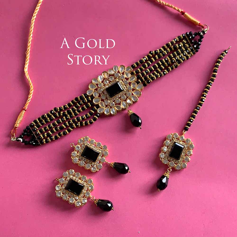 HABOOS CHOKER SET BLACK