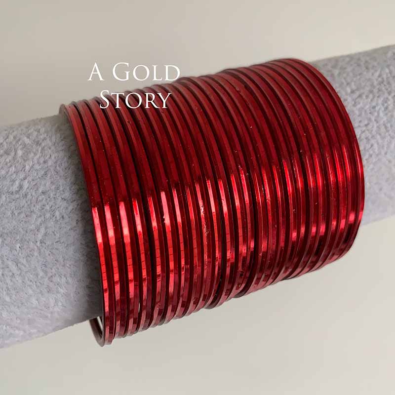 NEHA BANGLES RED