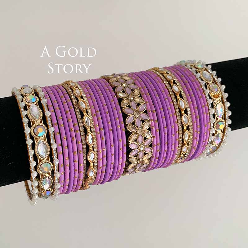 LILAC DELIGHT BANGLES SET