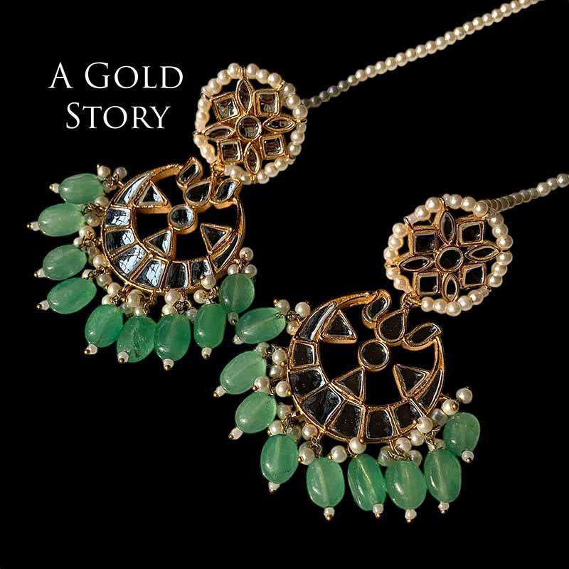 SUNAINA KUNDAN EARRINGS