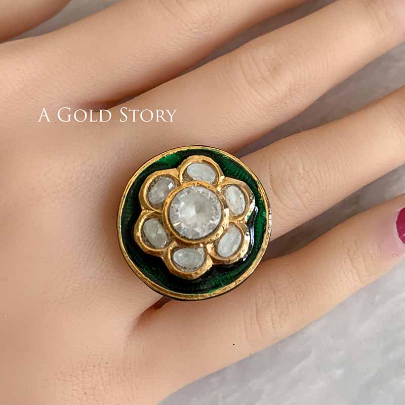 AFRA KUNDAN RING