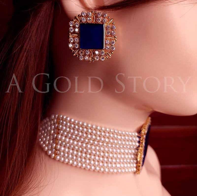 SUNILA SET BLUE – A GOLD STORY