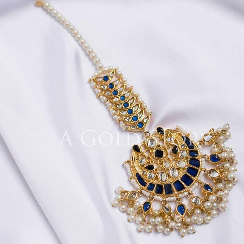 ZARNAB TIKKA BLUE - A GOLD STORY