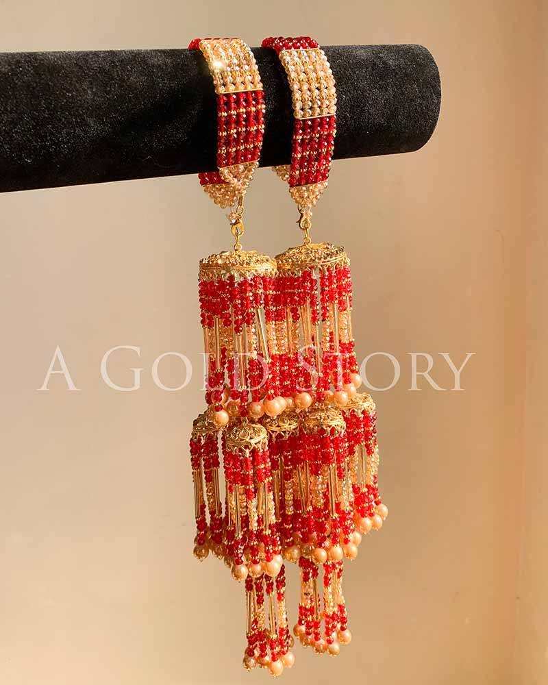 SHAIMA KALEEREY RED - A GOLD STORY