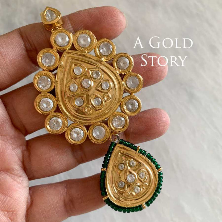 ABQURAH KUNDAN POLKI BRIDAL SET