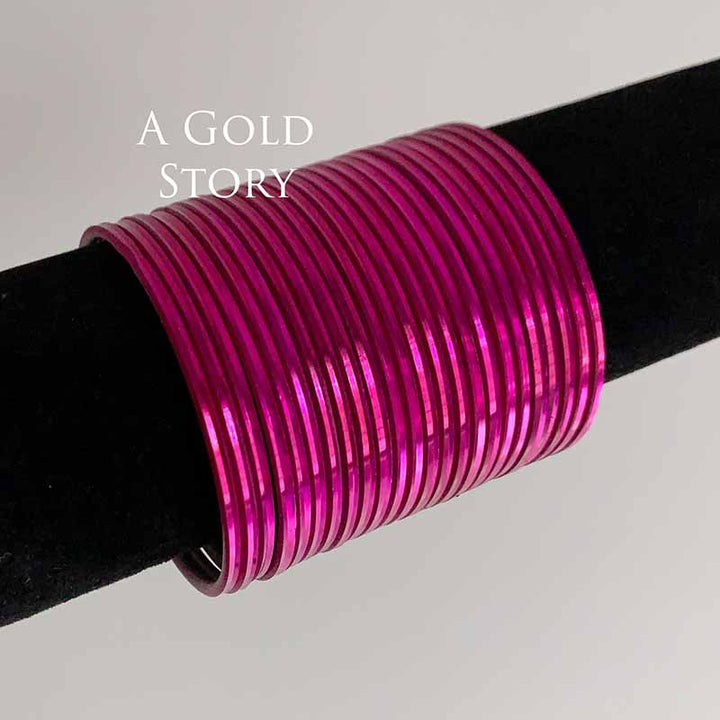NEHA BANGLES HOT PINK