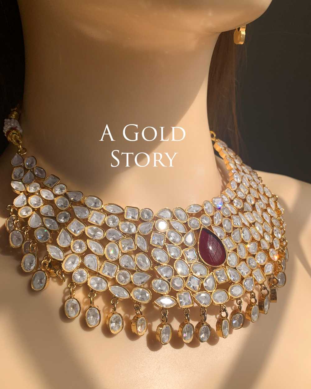QUEEN KUNDAN POLKI BRIDAL SET