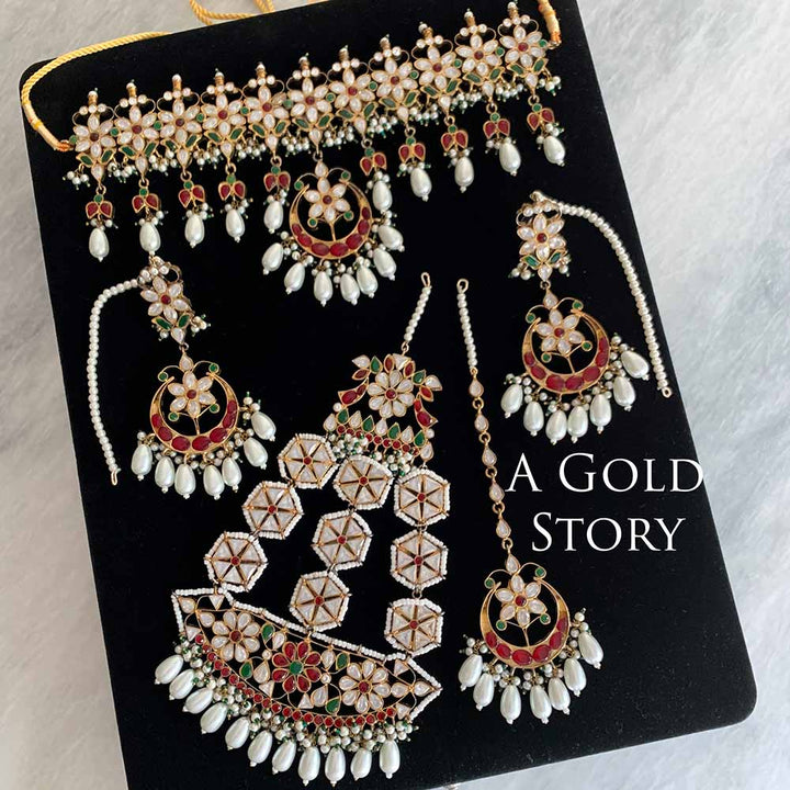 AYNOOR KUNDAN BRIDAL SET