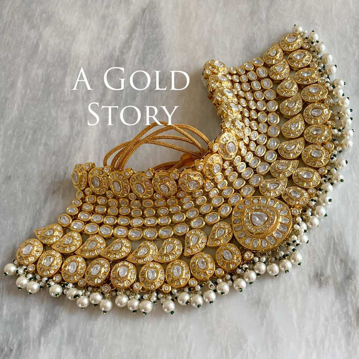 DIVIYA KUNDAN POLKI BRIDAL SET