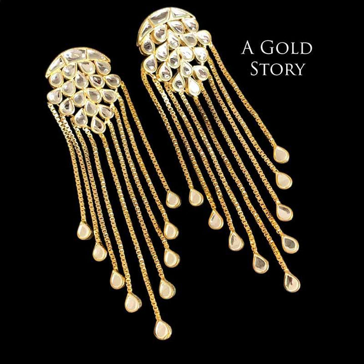 KUNDAN SHOWER EARRINGS
