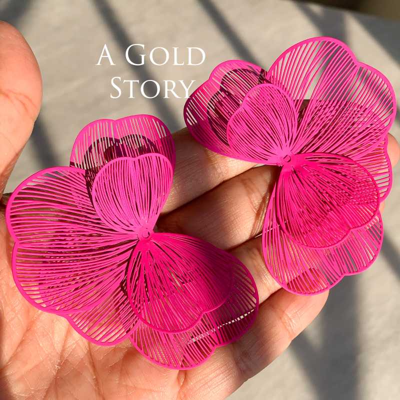CALLIOPE EARRINGS PINK