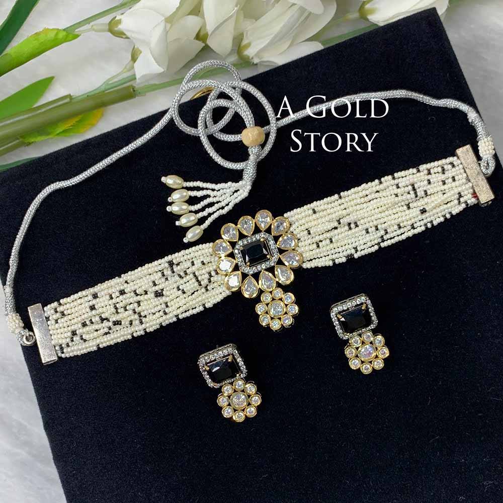 NISA SET DARK BLUE - A GOLD STORY