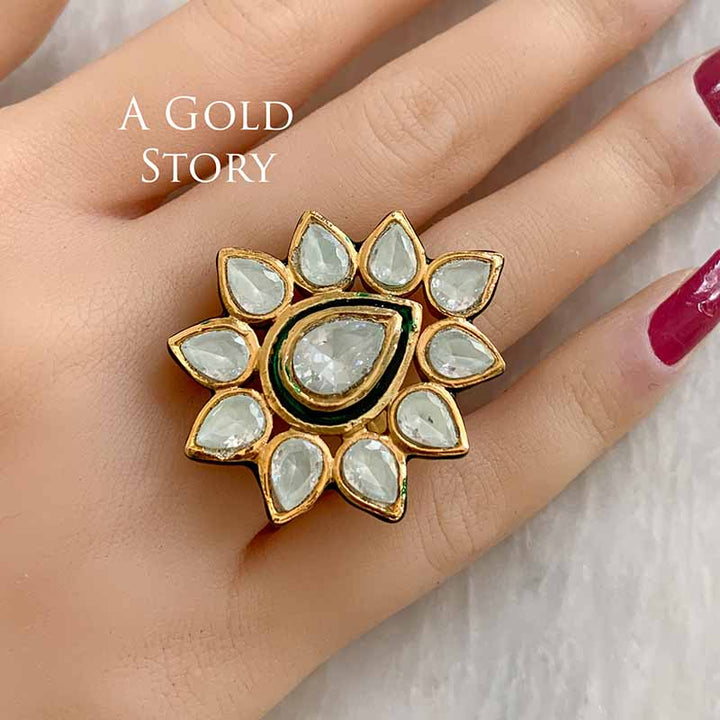 BASEEMA KUNDAN RING