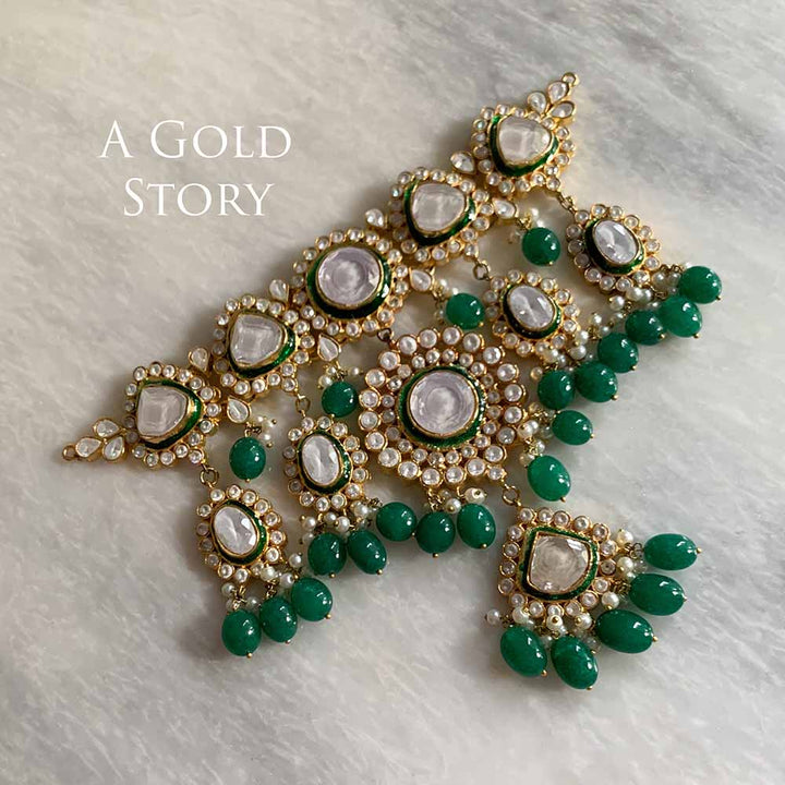 ZEENAT KUNDAN POLKI BRIDAL SET