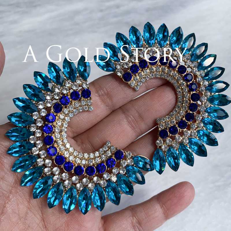 KATE EARRINGS BLUE