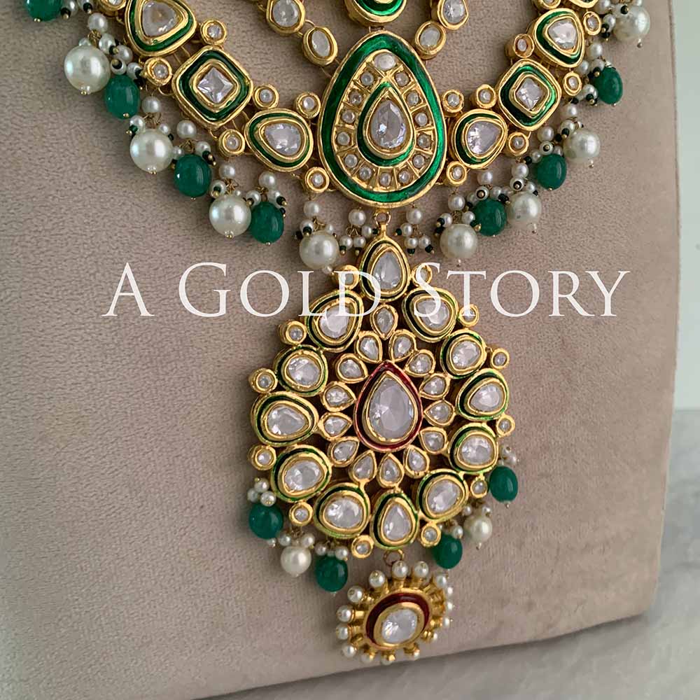 ARJUMAND KUNDAN POLKI BRIDAL SET