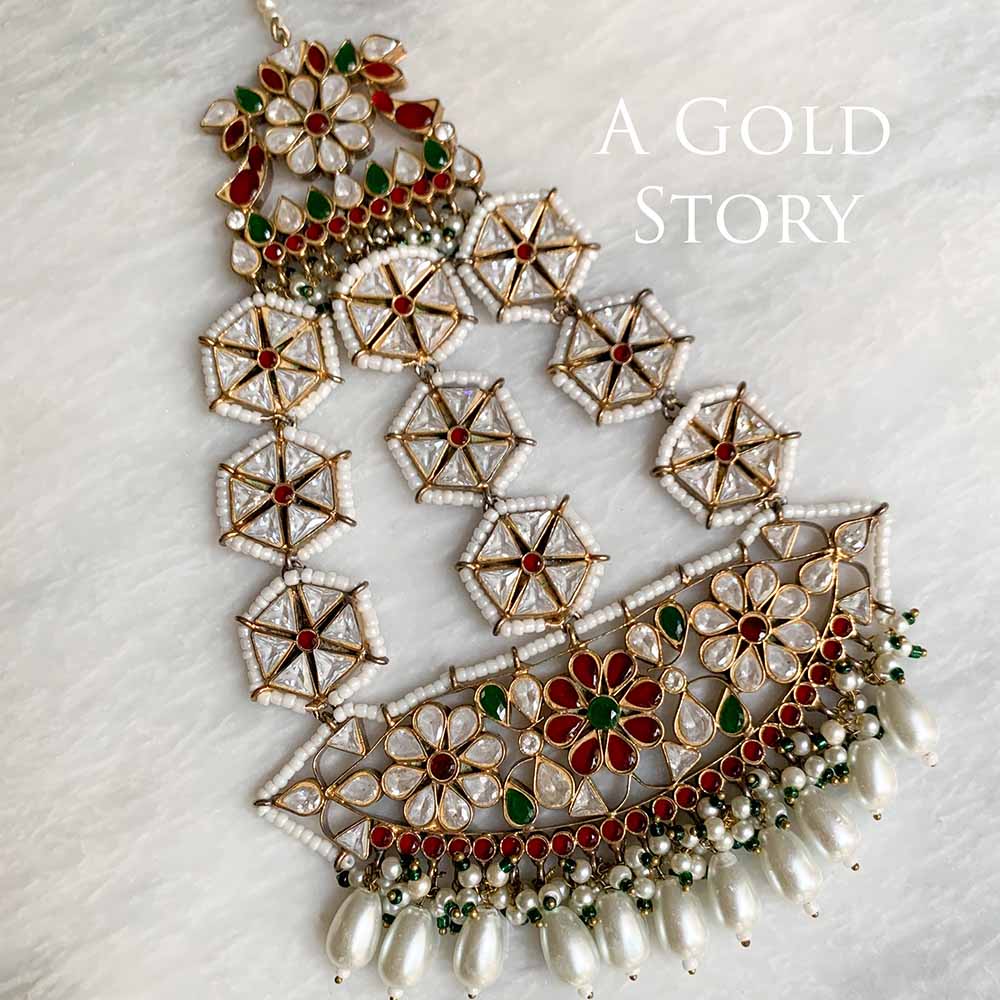 AYNOOR KUNDAN BRIDAL SET