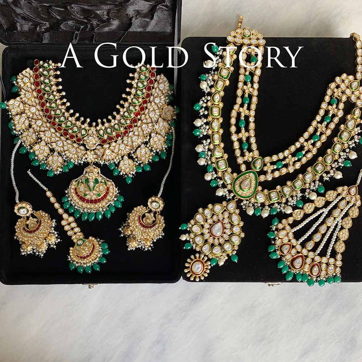 ARJUMAND KUNDAN POLKI BRIDAL SET
