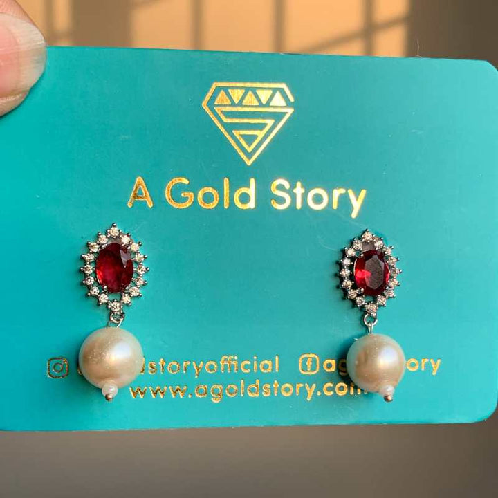 MELODY EARRINGS RED