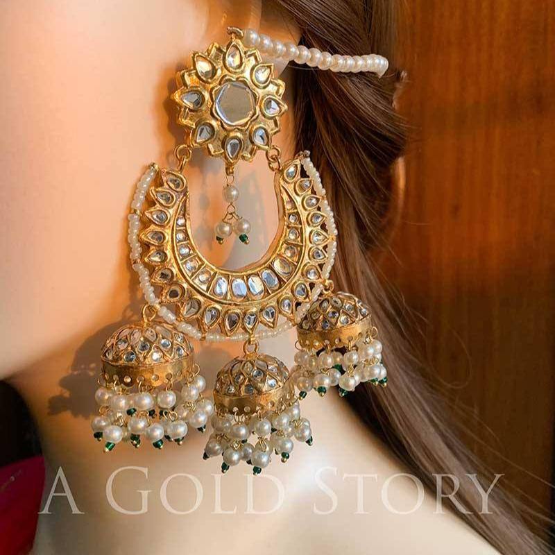 SAJJO EARRINGS AND TIKKA - A GOLD STORY