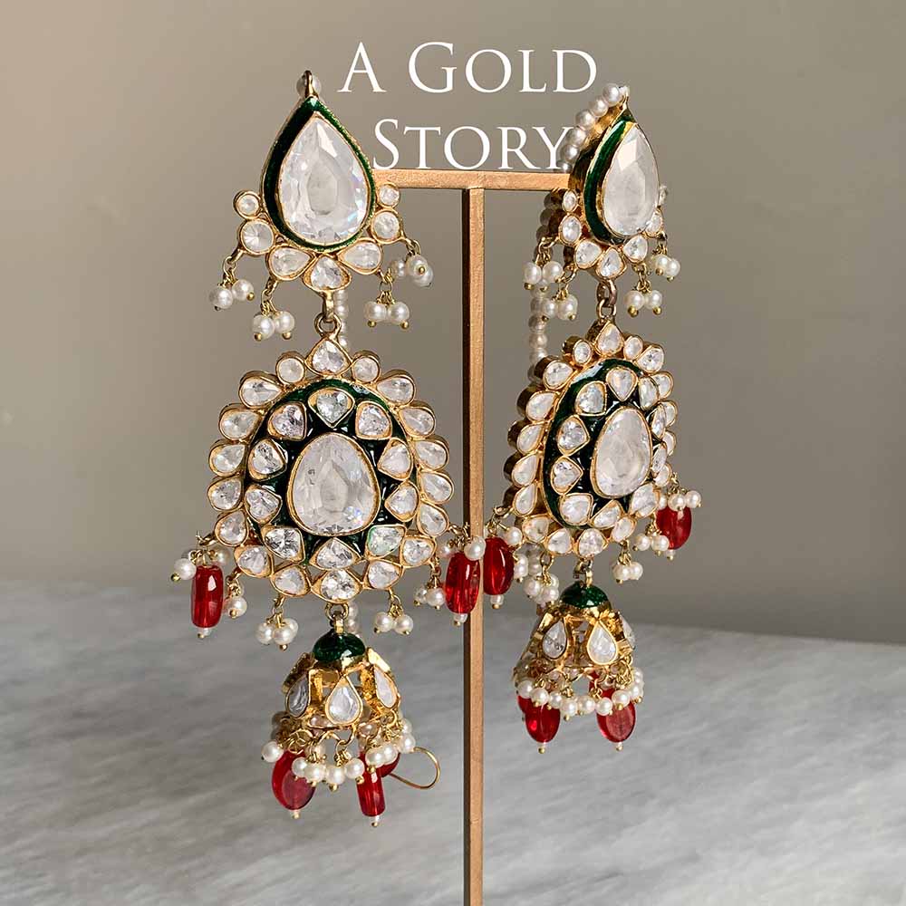 AAFIRA KUNDAN POLKI BRIDAL SET