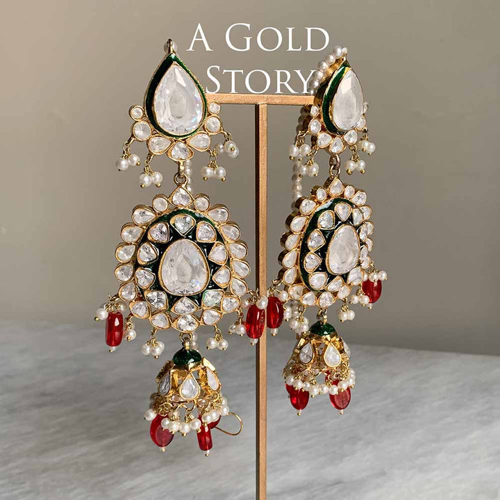 AAFIRA KUNDAN POLKI BRIDAL SET