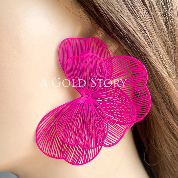 CALLIOPE EARRINGS PINK