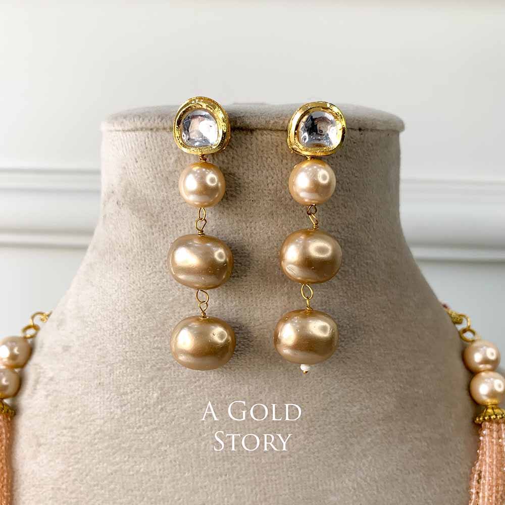NISHA MAALA SET GOLDEN