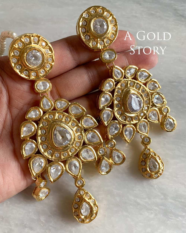 AARA KUNDAN POLKI BRIDAL SET