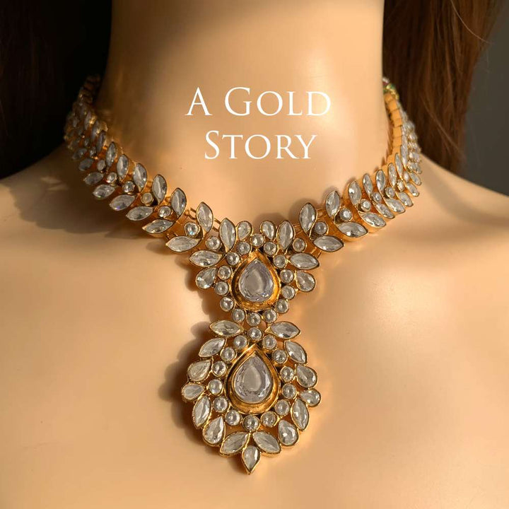 AABIS KUNDAN LPOLKI BRIDAL SET