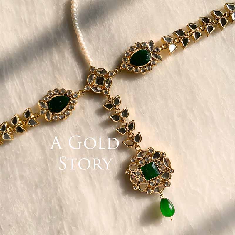 LARAIB SHEESHPHOOL GREEN