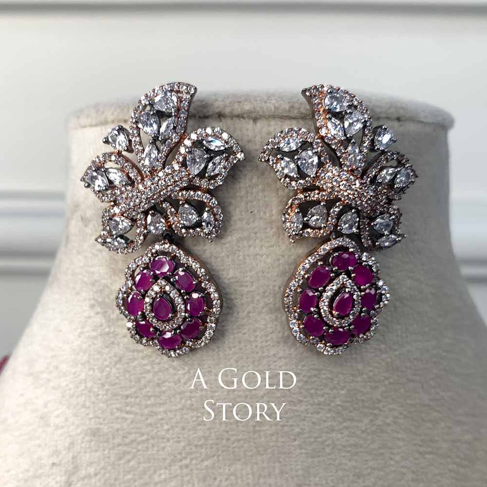 LIYA MAALA SET MAROON/ RED
