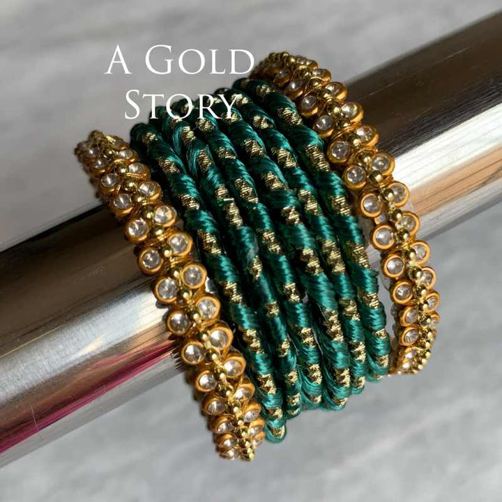 ALEENA BABY BANGLES GREEN