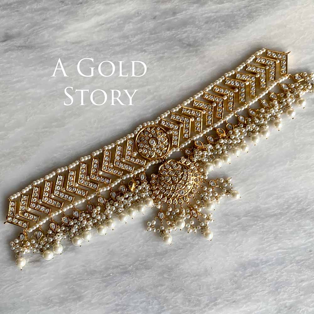 MAHIRA KUNDAN BRIDAL SET