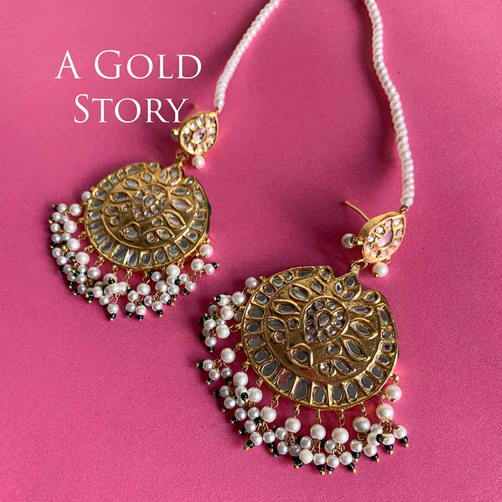 IBTISAM KUNDAN BRIDAL CHOKER SET
