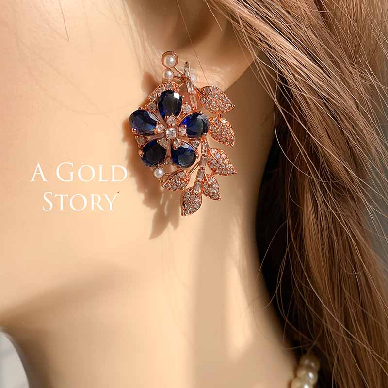 ARSHIN NECKLACE SET BLUE