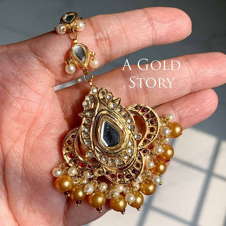 GULBADAN KUNDAN POLKI BRIDAL SET