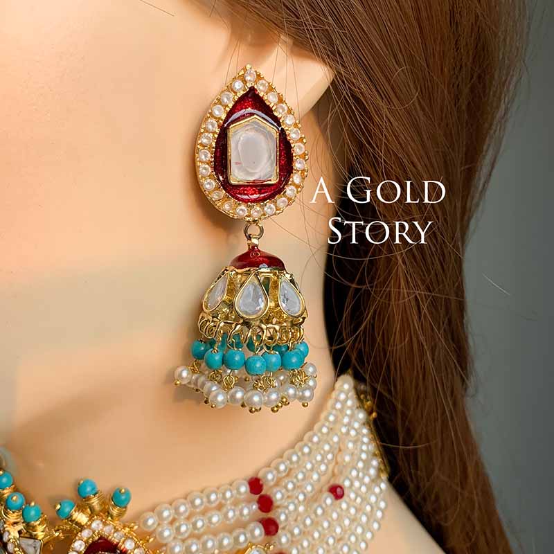 LAYLA KUNDAN POLKI BRIDAL SET