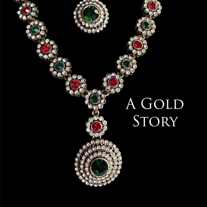 ELECTRA NECKLACE GREEN